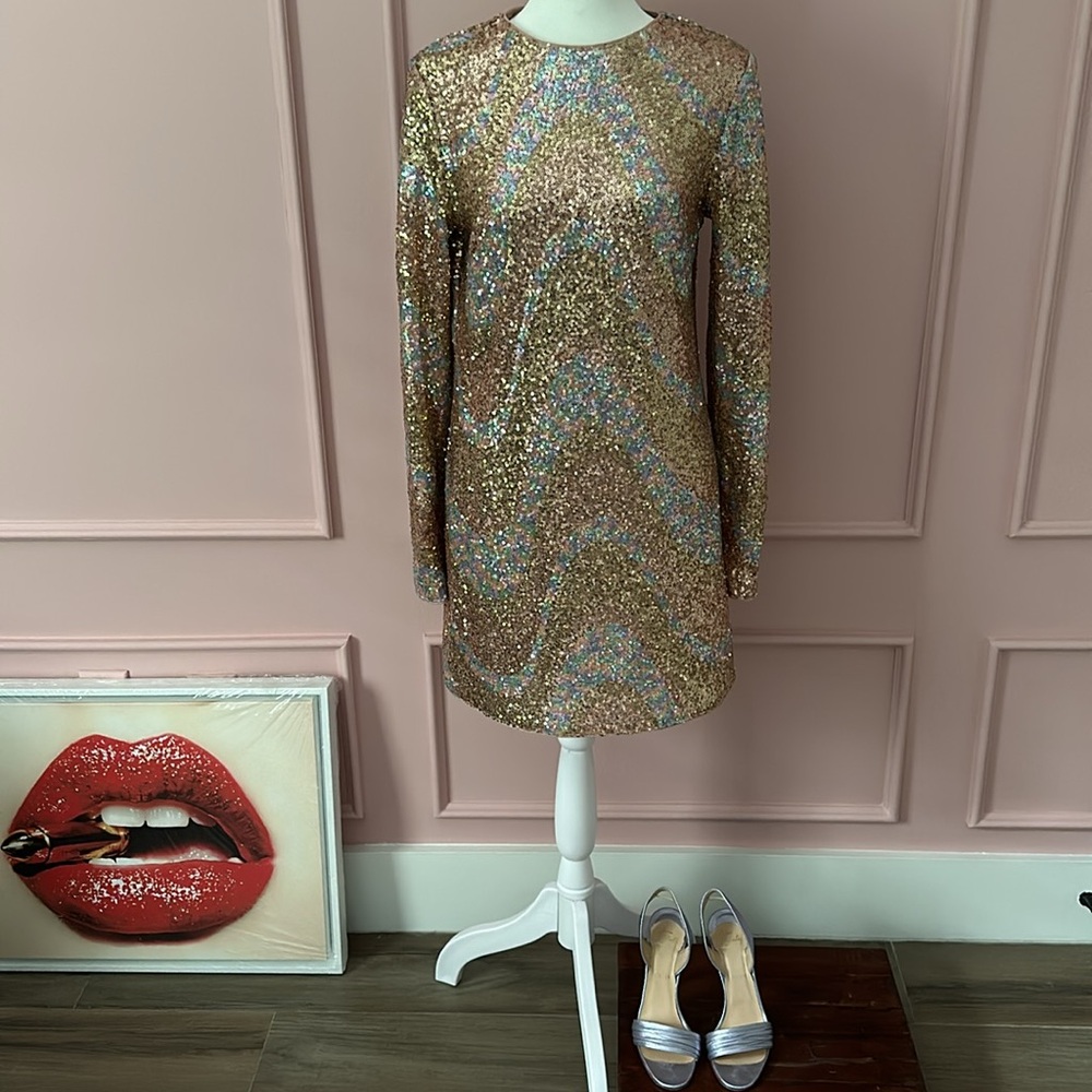 H&M Sequin Mini Dress